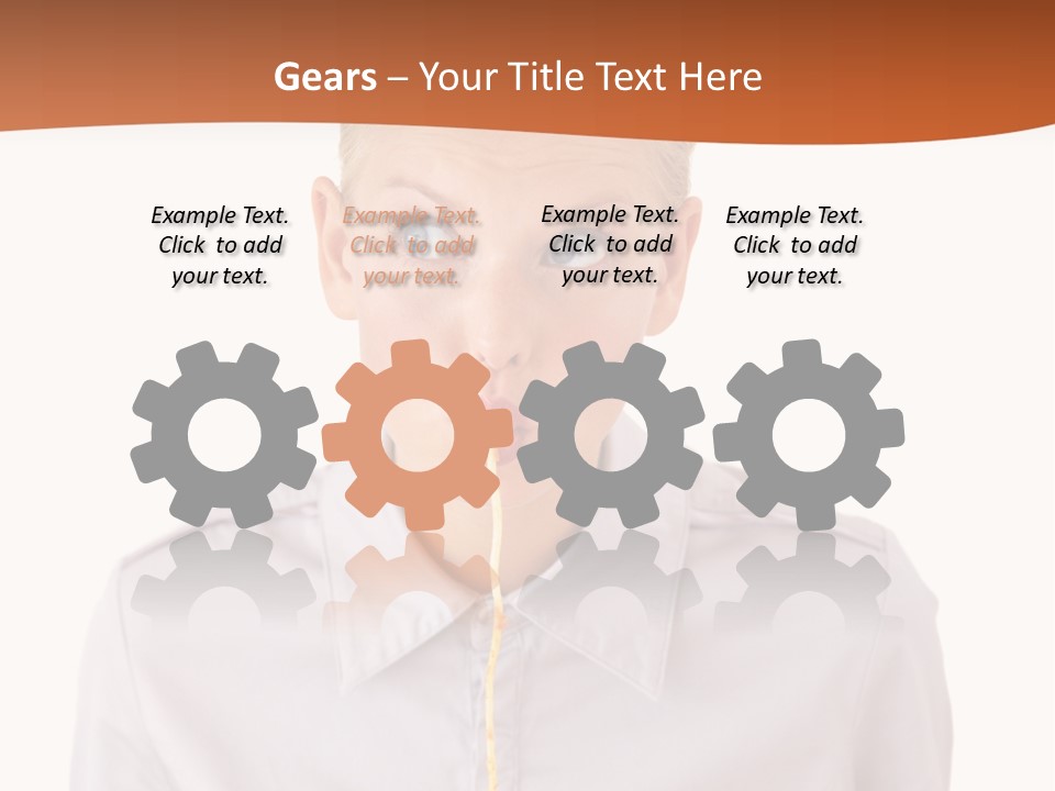 One Woman Only Pasta Eating PowerPoint Template