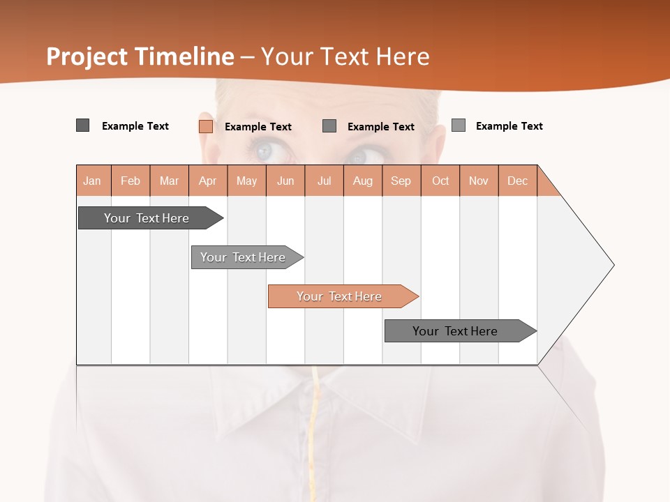 One Woman Only Pasta Eating PowerPoint Template