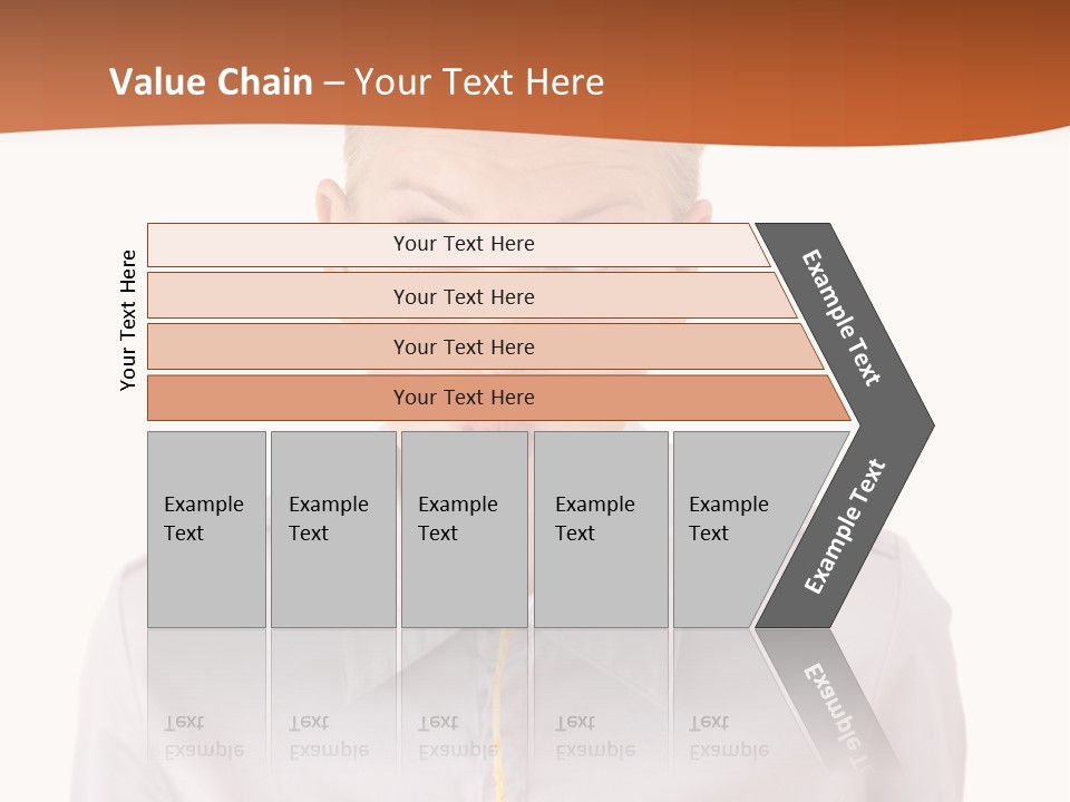 One Woman Only Pasta Eating PowerPoint Template