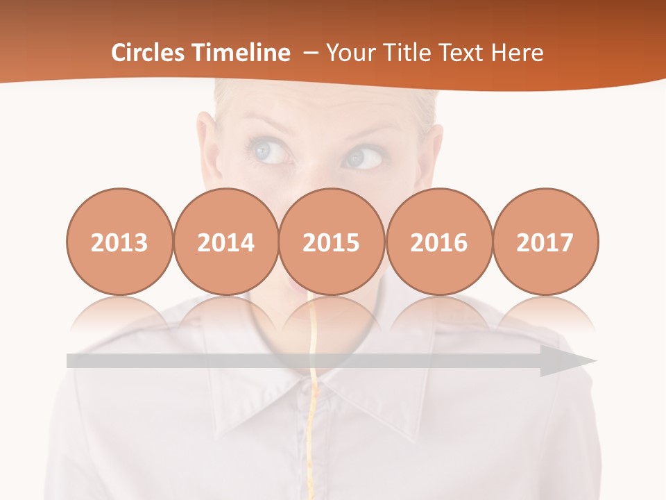 One Woman Only Pasta Eating PowerPoint Template