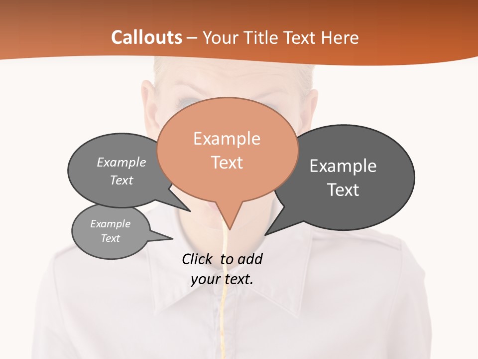 One Woman Only Pasta Eating PowerPoint Template