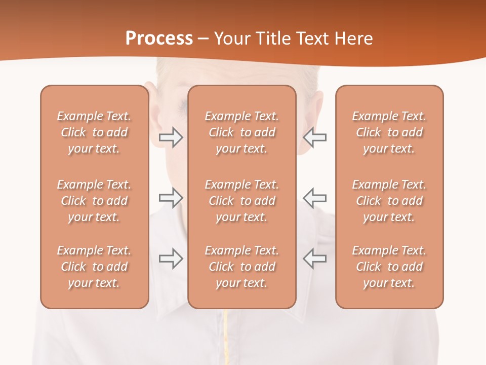 One Woman Only Pasta Eating PowerPoint Template