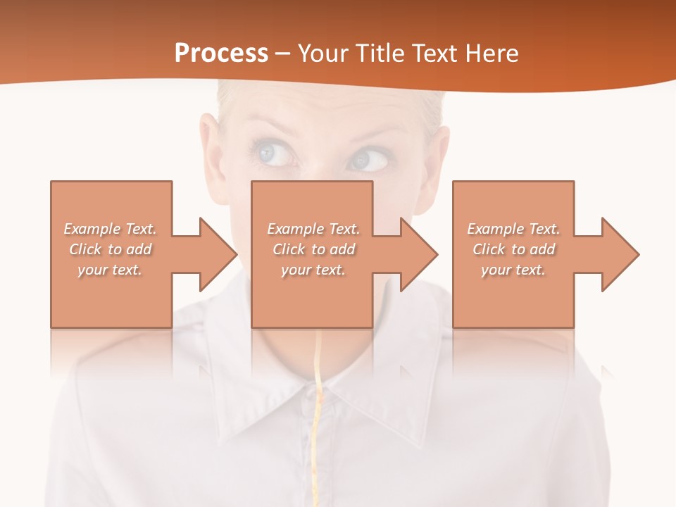 One Woman Only Pasta Eating PowerPoint Template