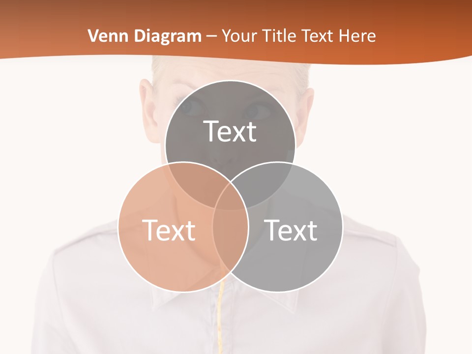 One Woman Only Pasta Eating PowerPoint Template