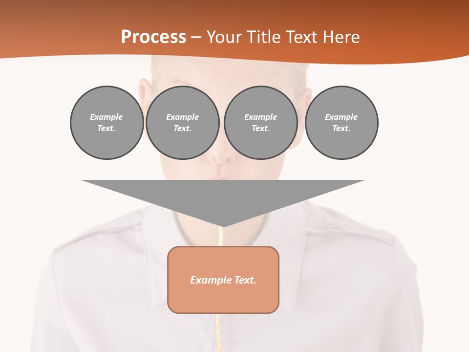 One Woman Only Pasta Eating PowerPoint Template