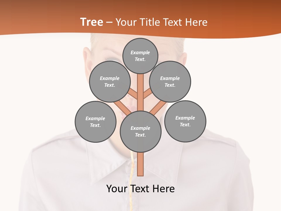 One Woman Only Pasta Eating PowerPoint Template