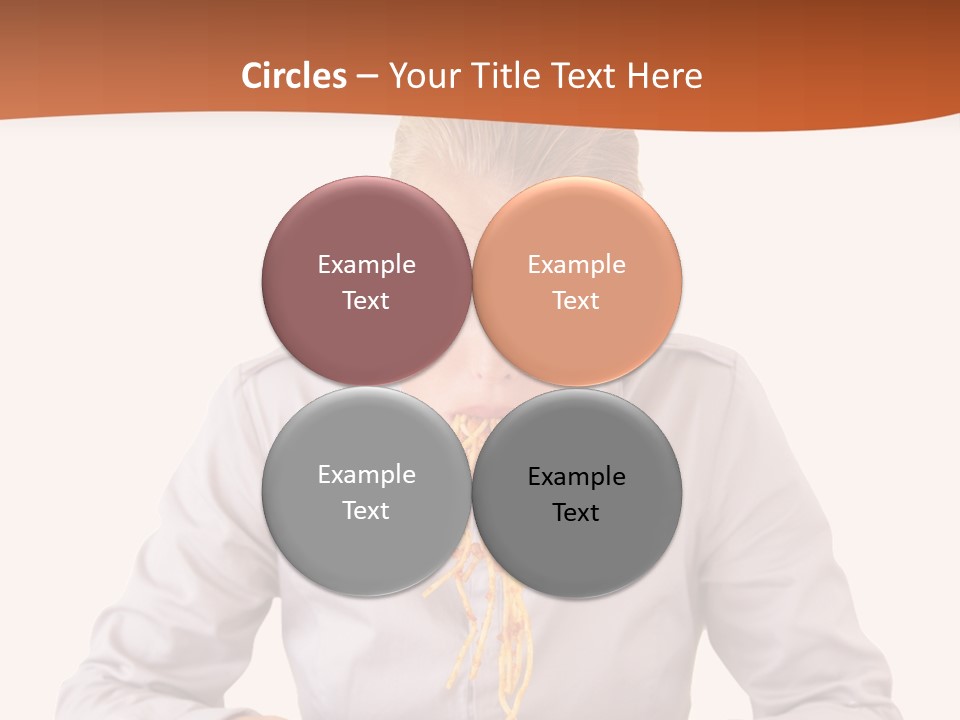 People Food Restaurant PowerPoint Template