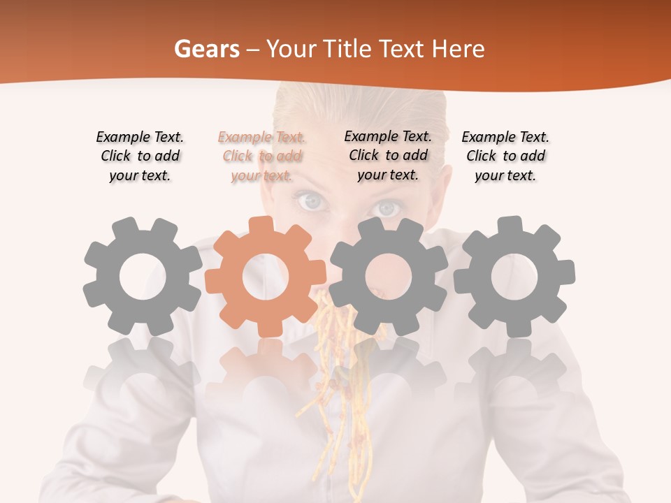 People Food Restaurant PowerPoint Template