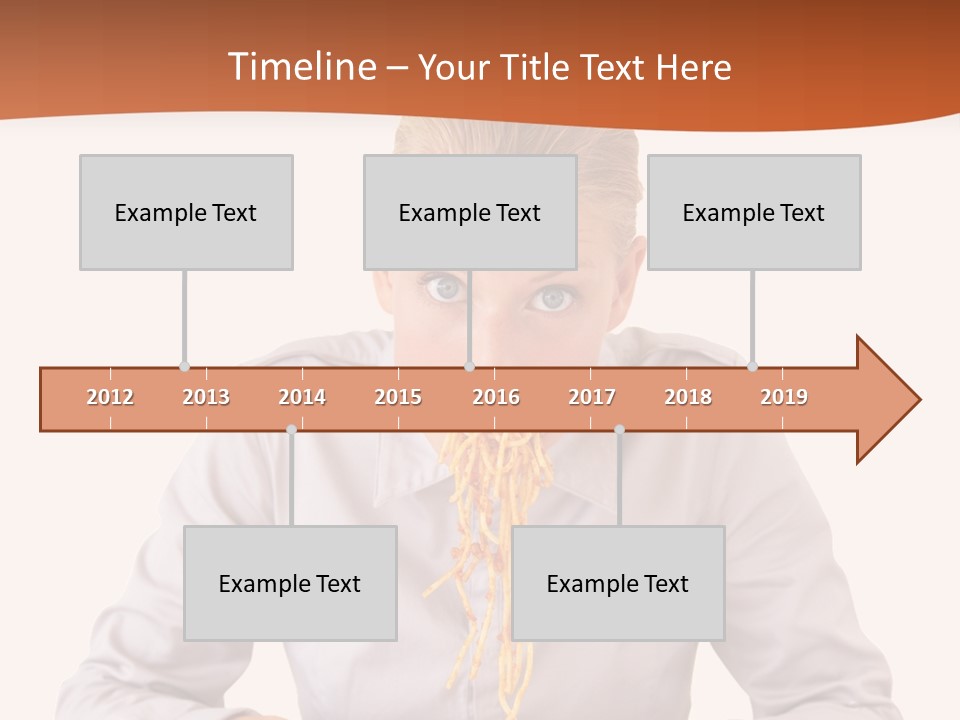 People Food Restaurant PowerPoint Template