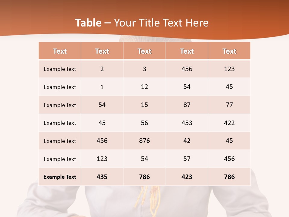 People Food Restaurant PowerPoint Template