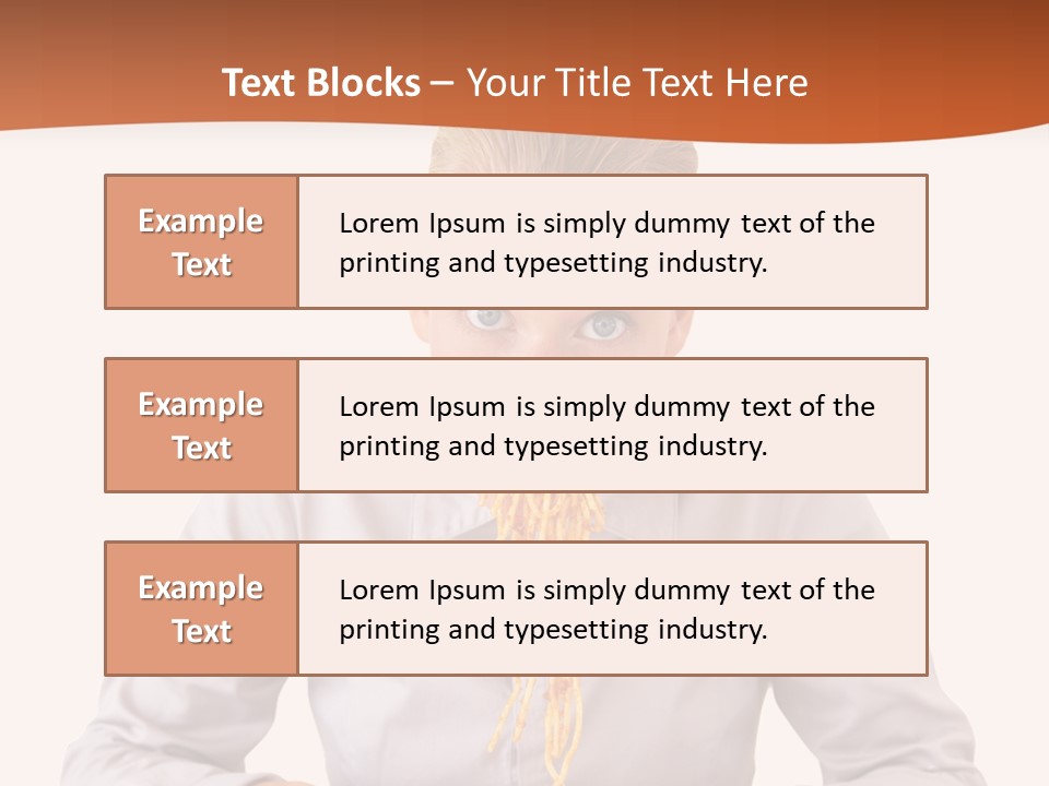 People Food Restaurant PowerPoint Template