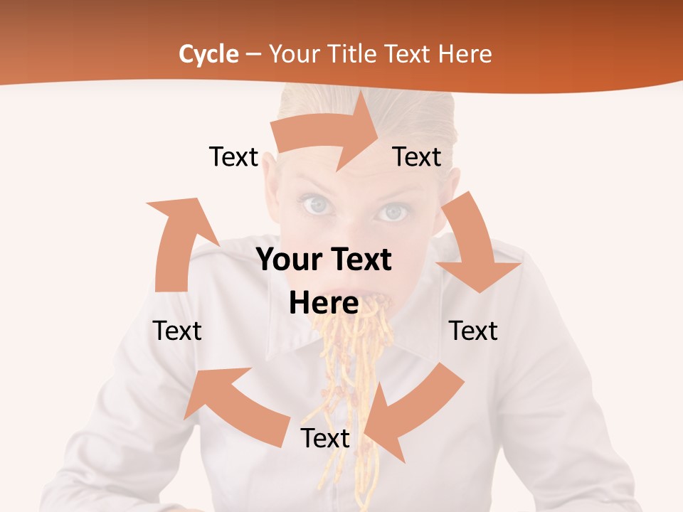 People Food Restaurant PowerPoint Template