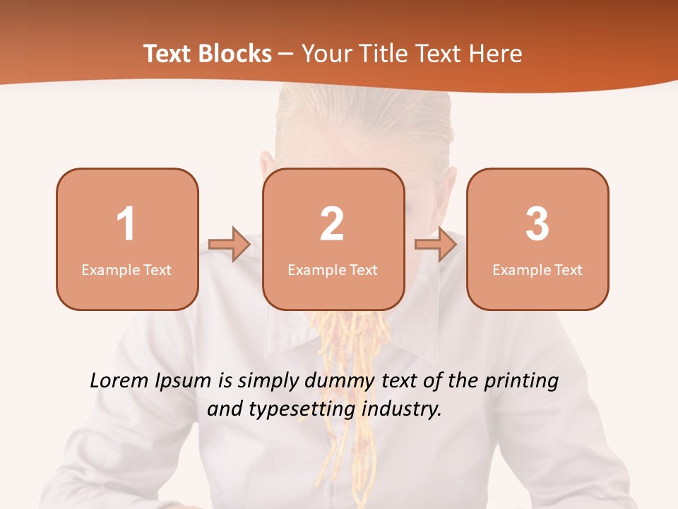 People Food Restaurant PowerPoint Template