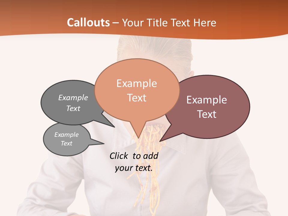 People Food Restaurant PowerPoint Template