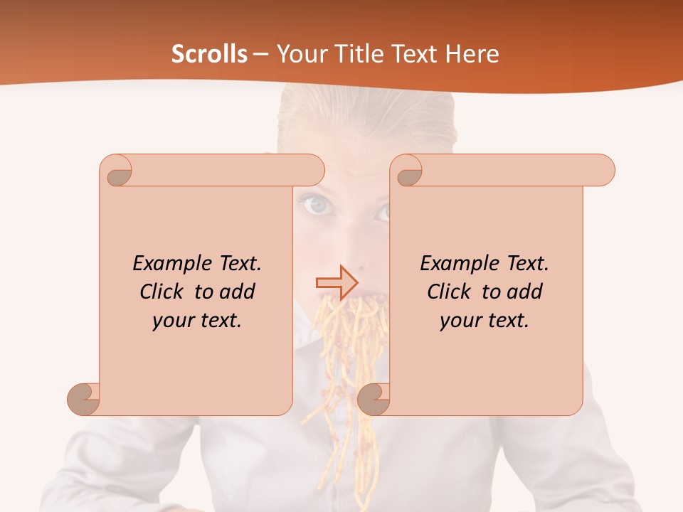 People Food Restaurant PowerPoint Template