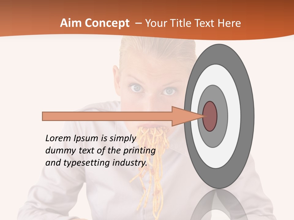 People Food Restaurant PowerPoint Template