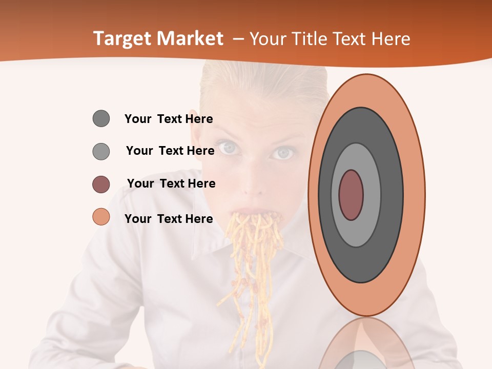 People Food Restaurant PowerPoint Template