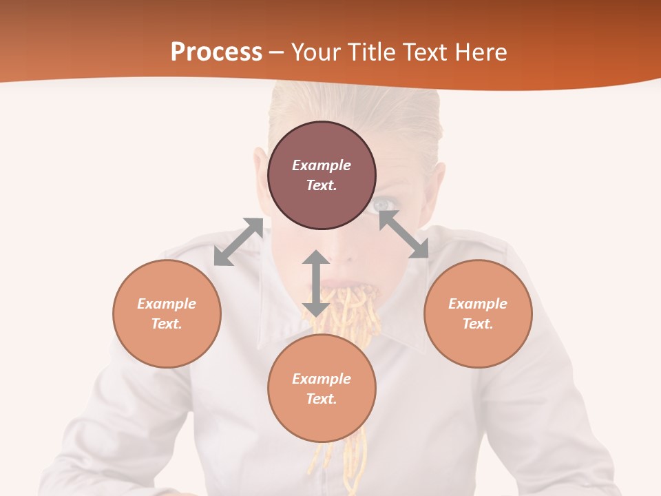 People Food Restaurant PowerPoint Template