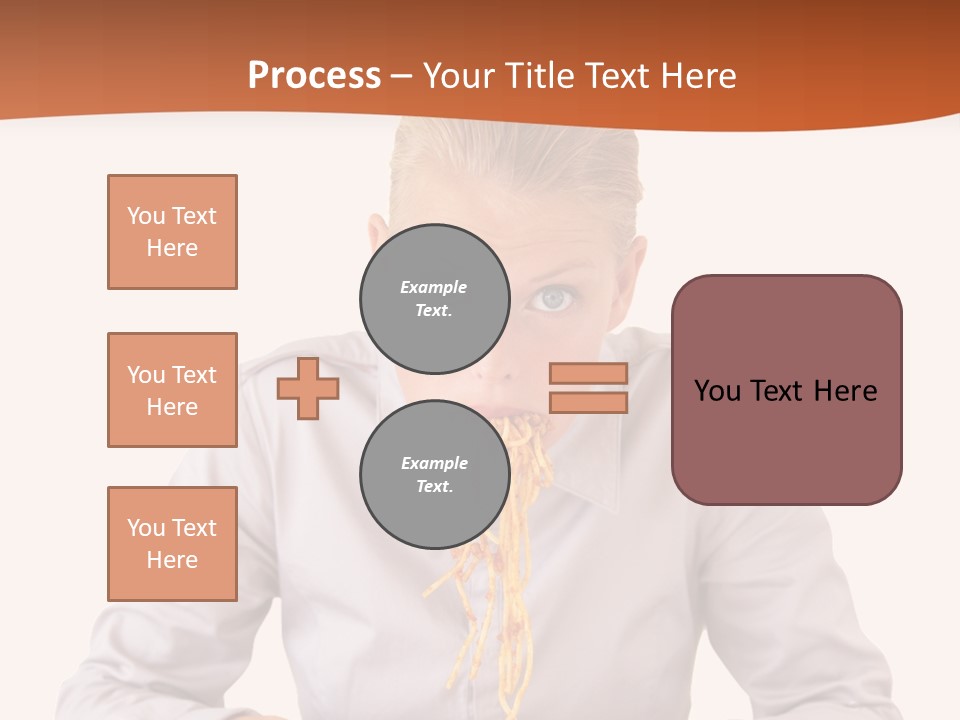 People Food Restaurant PowerPoint Template