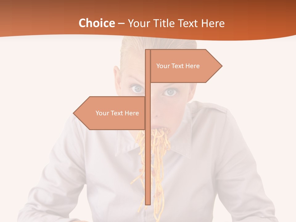 People Food Restaurant PowerPoint Template