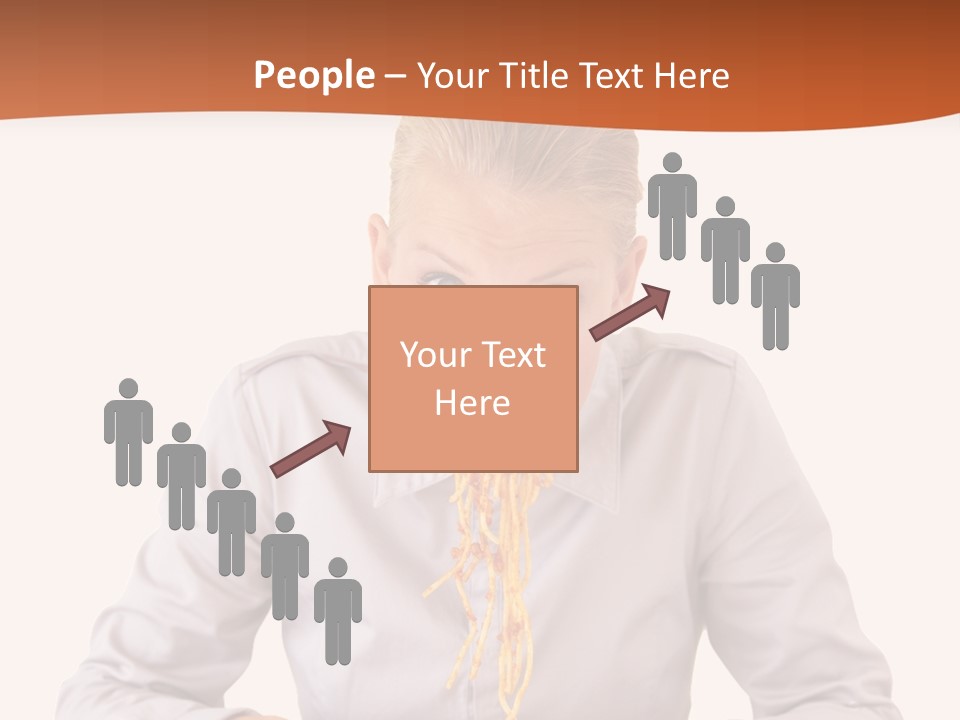 People Food Restaurant PowerPoint Template