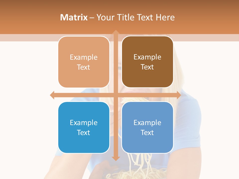 Attractive Overconsumption Spaghetti PowerPoint Template