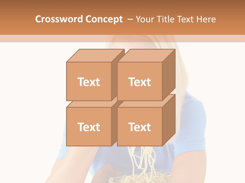 Attractive Overconsumption Spaghetti PowerPoint Template