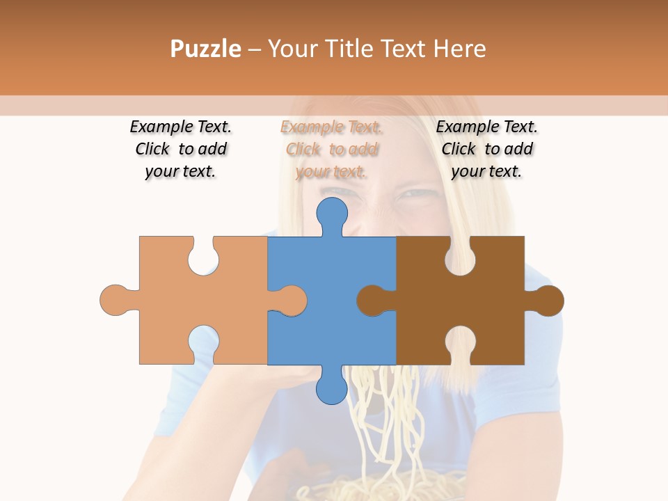 Attractive Overconsumption Spaghetti PowerPoint Template