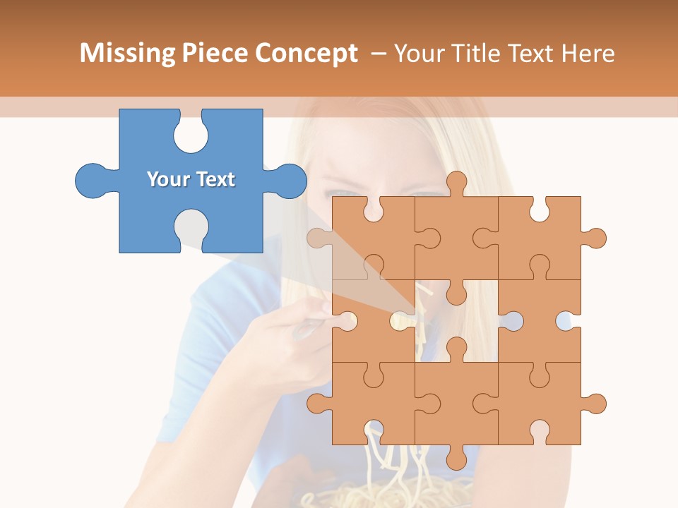 Attractive Overconsumption Spaghetti PowerPoint Template