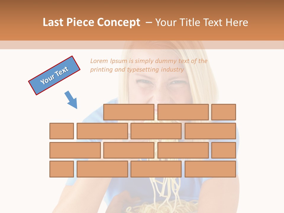 Attractive Overconsumption Spaghetti PowerPoint Template
