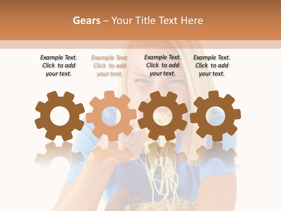 Attractive Overconsumption Spaghetti PowerPoint Template