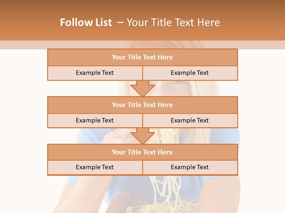 Attractive Overconsumption Spaghetti PowerPoint Template