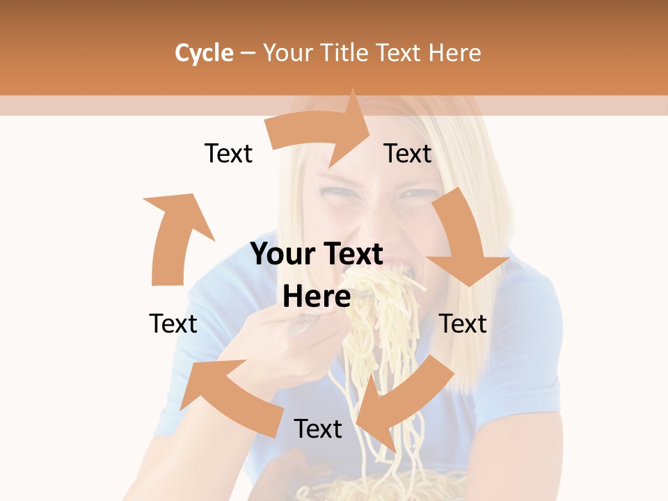 Attractive Overconsumption Spaghetti PowerPoint Template