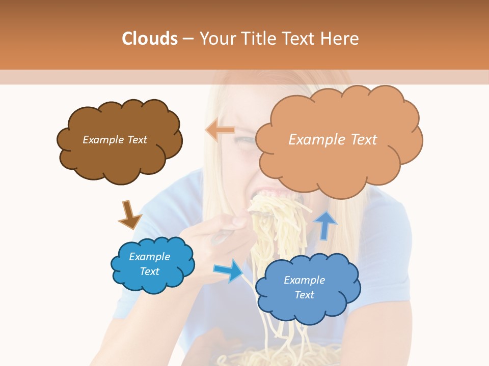 Attractive Overconsumption Spaghetti PowerPoint Template