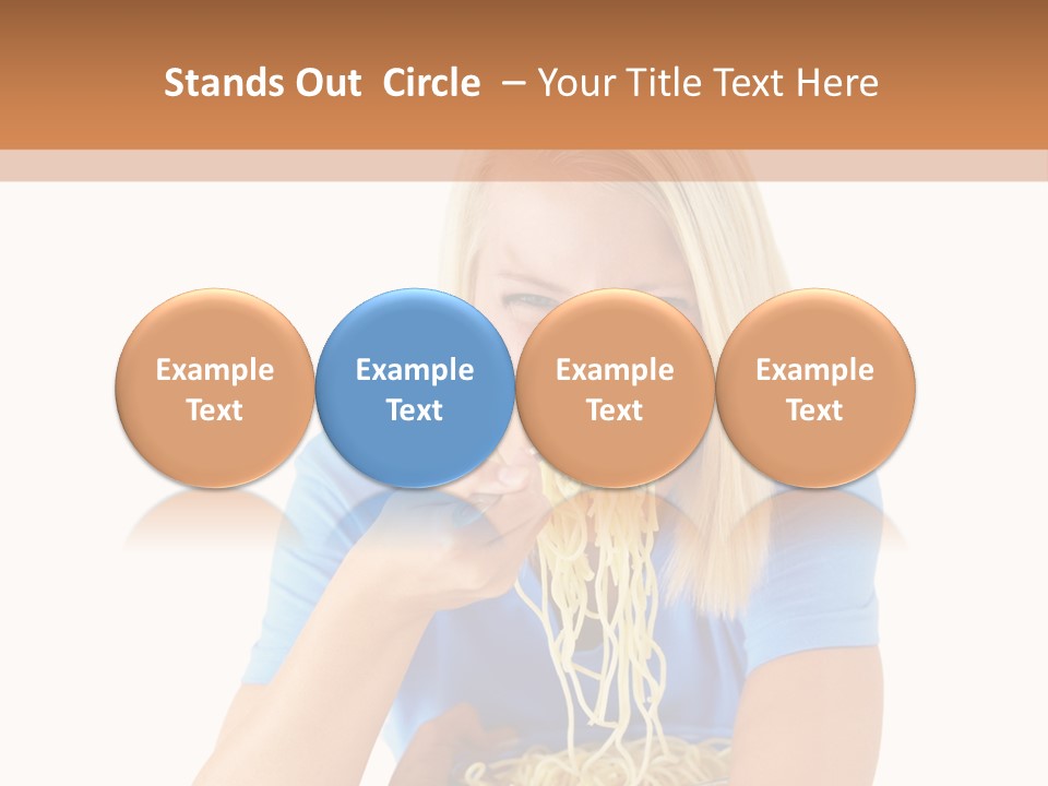 Attractive Overconsumption Spaghetti PowerPoint Template