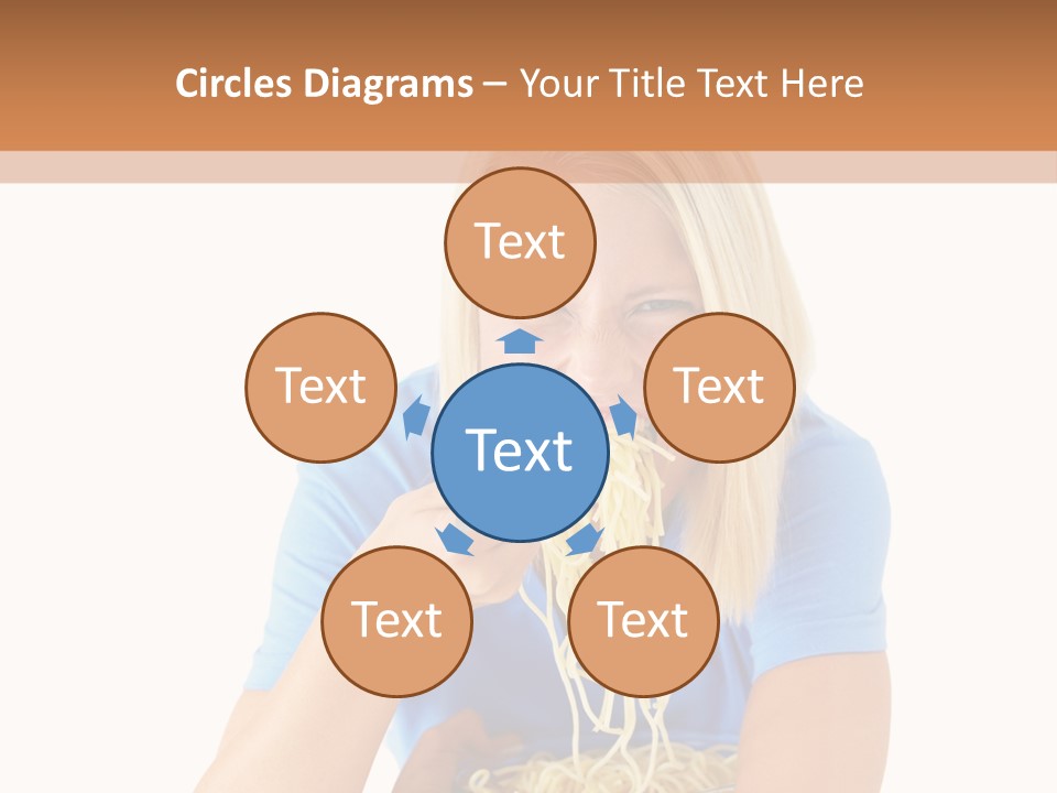 Attractive Overconsumption Spaghetti PowerPoint Template