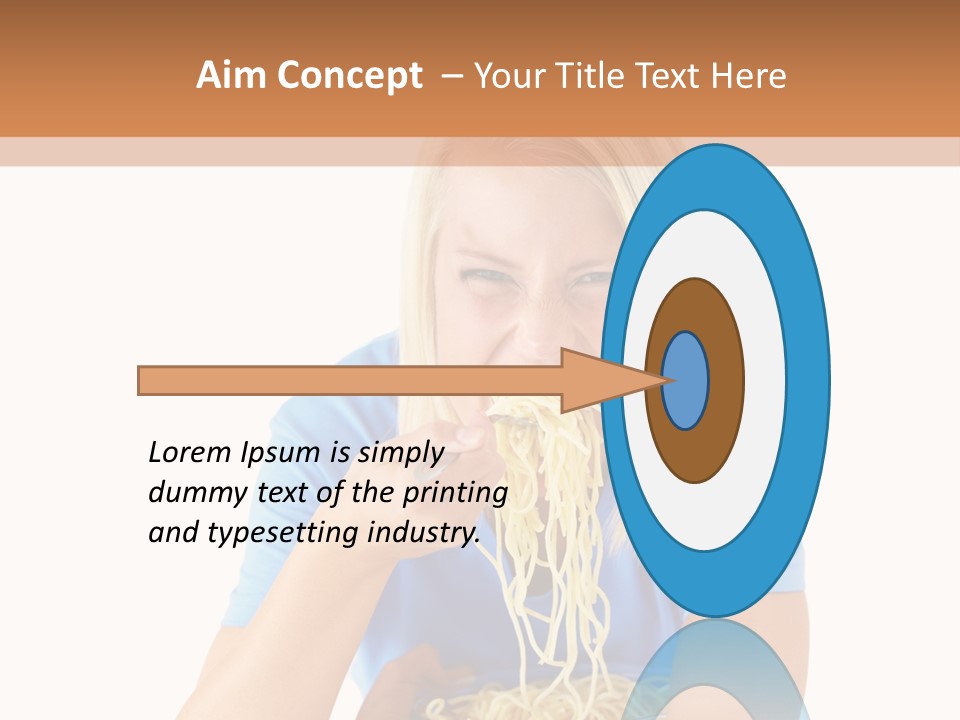 Attractive Overconsumption Spaghetti PowerPoint Template