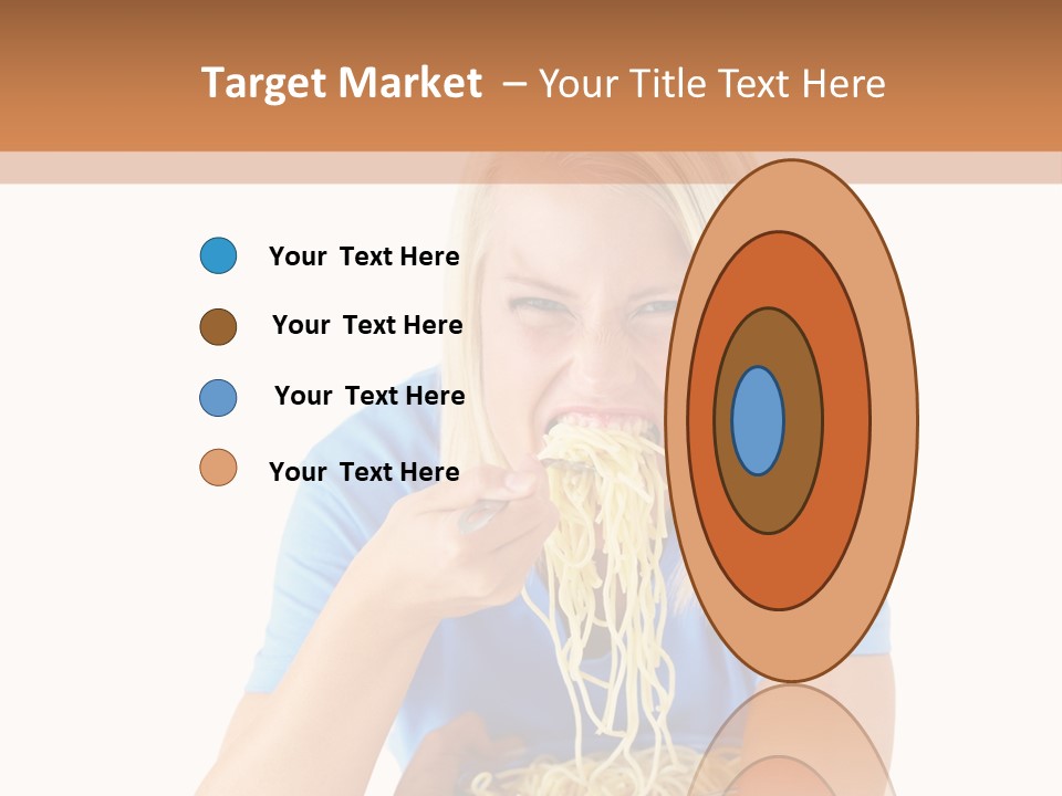 Attractive Overconsumption Spaghetti PowerPoint Template