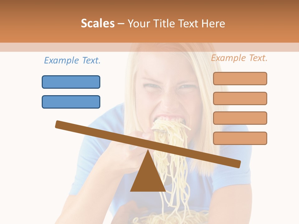 Attractive Overconsumption Spaghetti PowerPoint Template