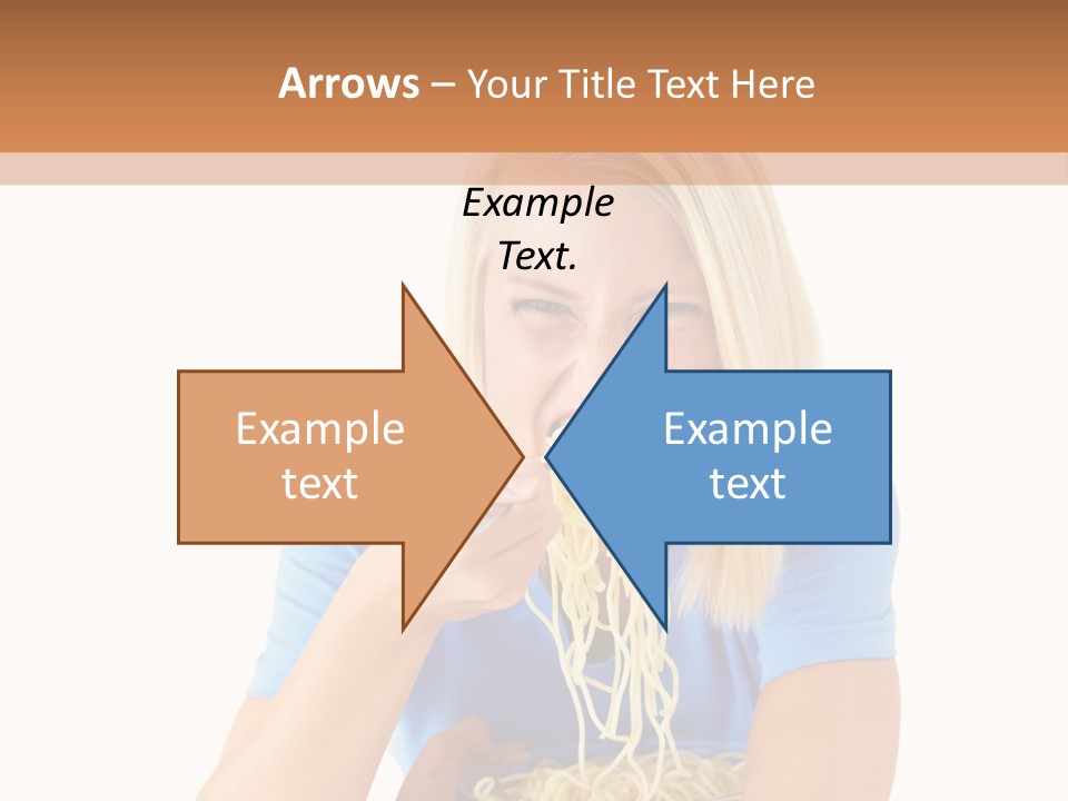 Attractive Overconsumption Spaghetti PowerPoint Template