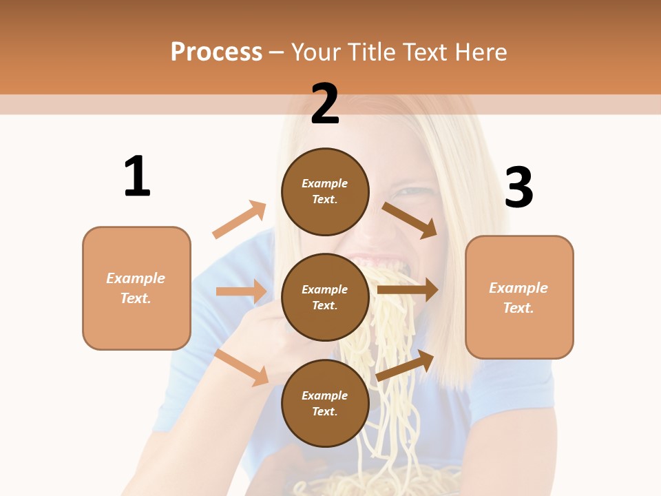 Attractive Overconsumption Spaghetti PowerPoint Template