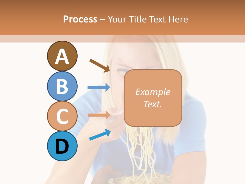 Attractive Overconsumption Spaghetti PowerPoint Template