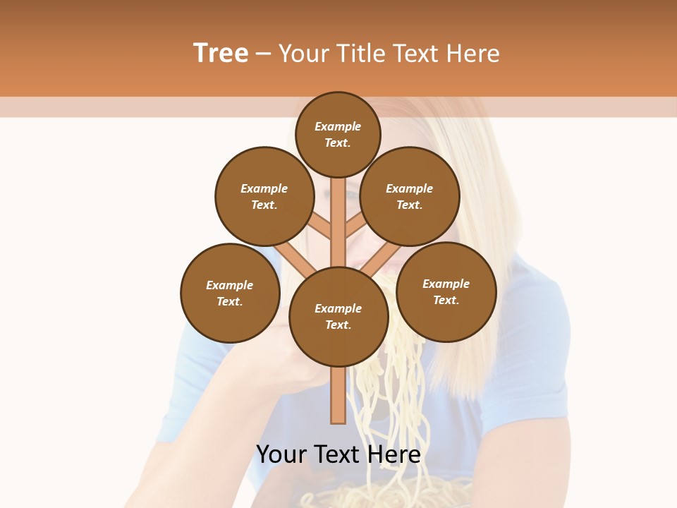 Attractive Overconsumption Spaghetti PowerPoint Template