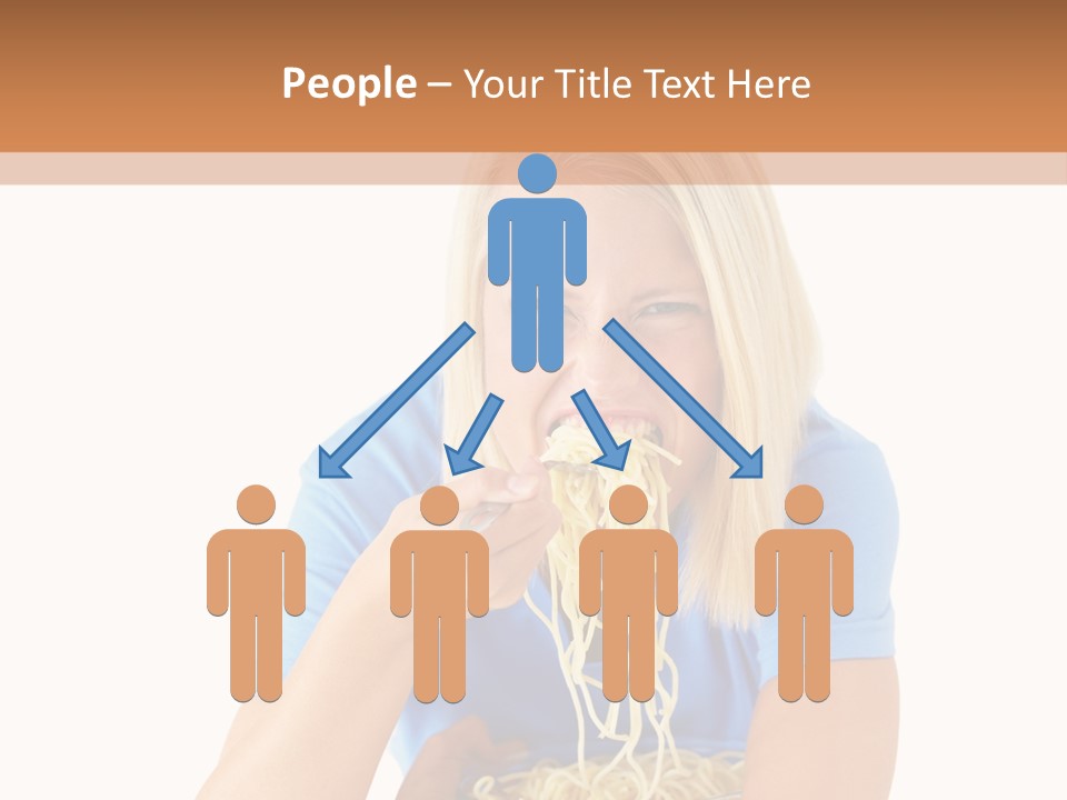 Attractive Overconsumption Spaghetti PowerPoint Template