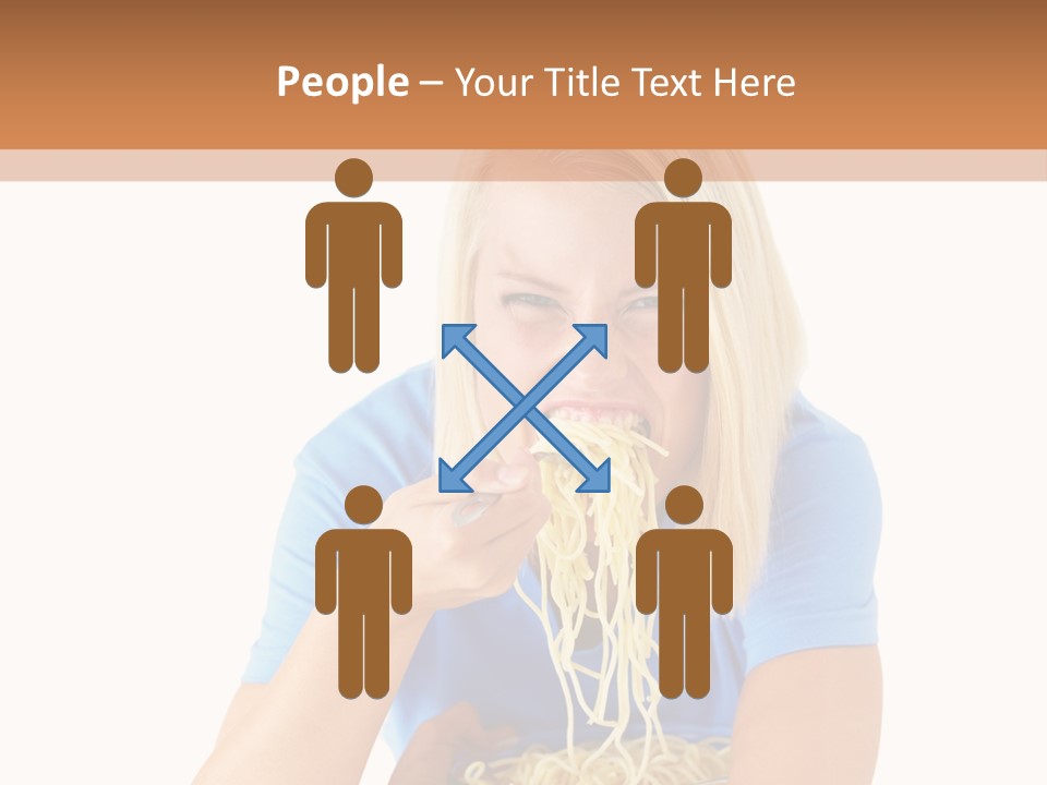 Attractive Overconsumption Spaghetti PowerPoint Template
