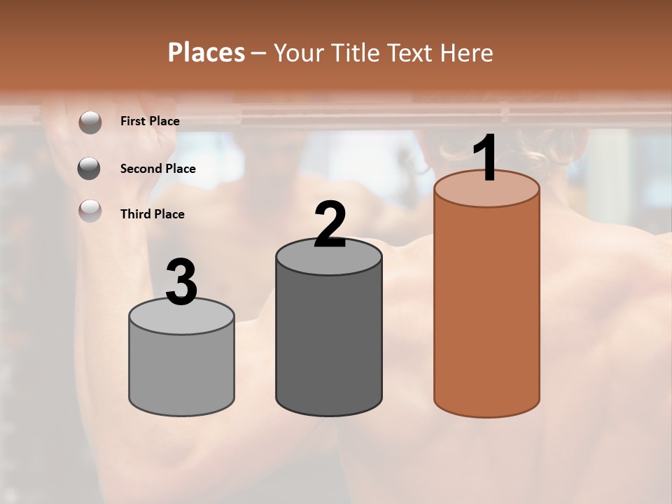 Training Weights Fitness PowerPoint Template