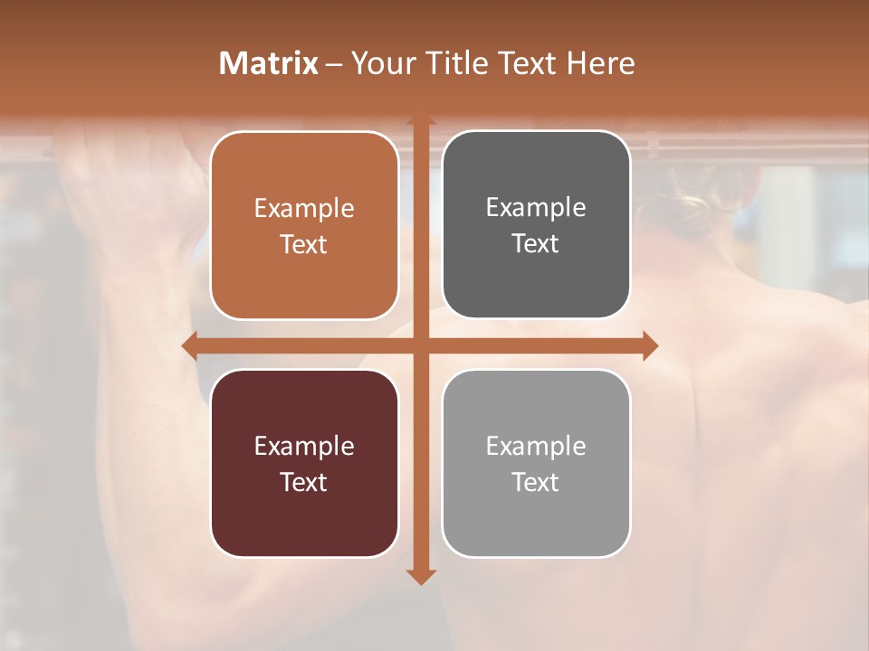 Training Weights Fitness PowerPoint Template
