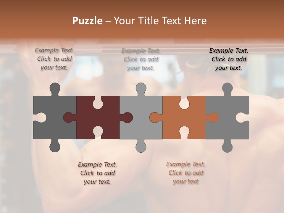 Training Weights Fitness PowerPoint Template