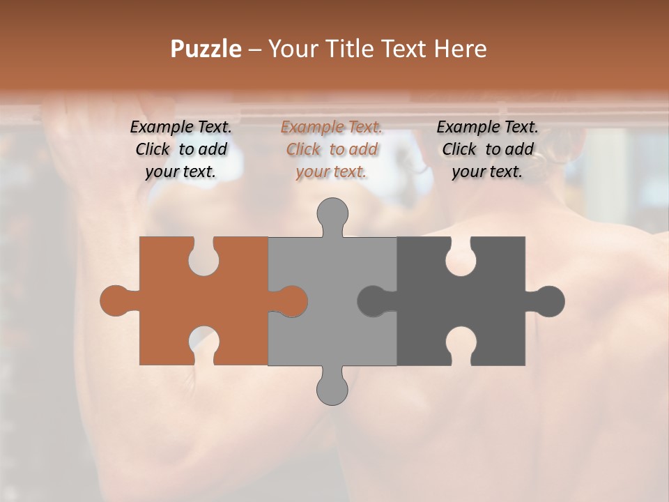 Training Weights Fitness PowerPoint Template