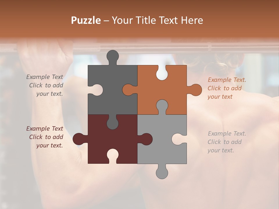 Training Weights Fitness PowerPoint Template